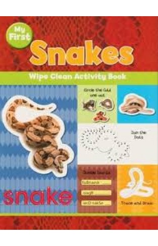 Snakes (Wipe Clean Activity Book) Paperback 